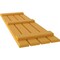 Ekena Millwork Americraft 4-Board, 3 Batten Exterior Real Wood Spaced Board-n-Batten Shutters, ARW401SB415X40TUH, PR ARW401SB415X40TUH - alternate 3